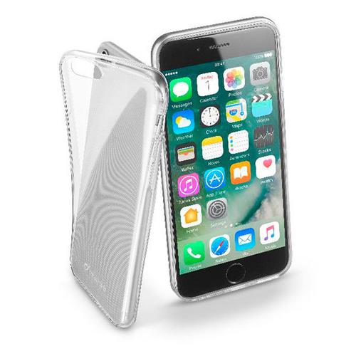 CELLULARLINE Custodia cover per iPhone 7 Cellular Line Fine in gomma trasparente